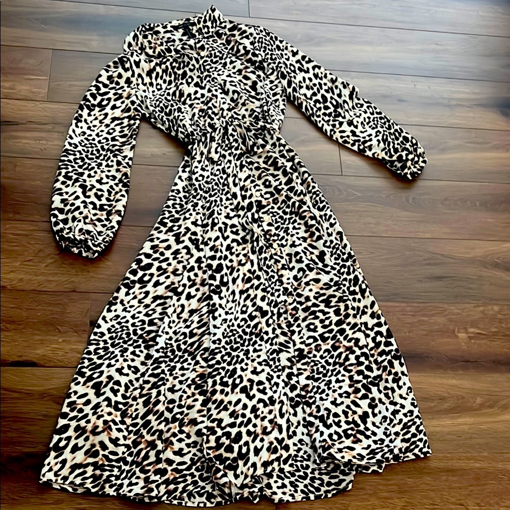 BCBG Leopard Print Women's Dress